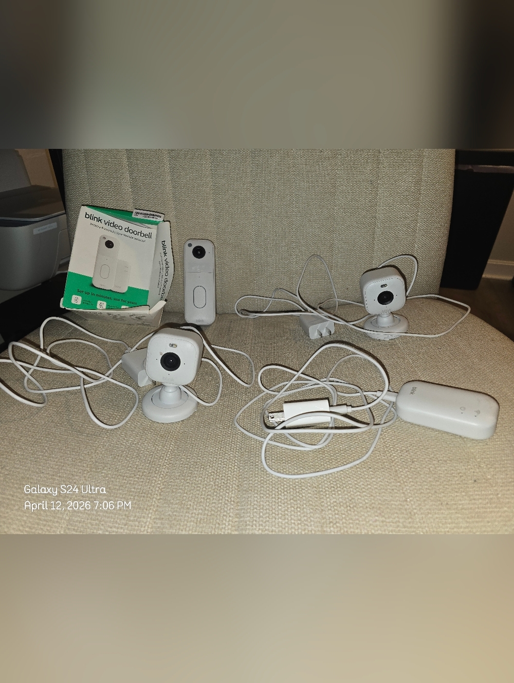 Blink Home Security Cameras Lot